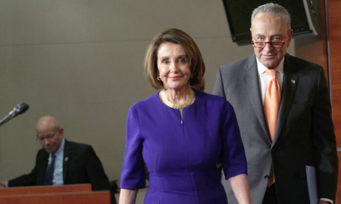 Nancy Pelosi and Chuck Schumer